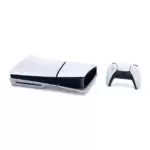 کنسول بازی سونی مدل PlayStation 5 Slim ظرفیت یک ترابایت ریجن 2000 آسیا به همراه دسته اضافی