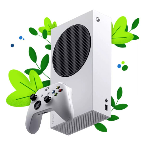 کنسول بازی مایکروسافت مدل XBOX SERIES S ظرفیت 512 گیگابایت به همراه کارت طلایی نصب بازی