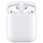 هدفون بی‌ سیم اپل مدل AirPods New Generation همراه با محفظه شارژ بی‌سیم