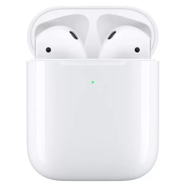 هدفون بی‌ سیم اپل مدل AirPods New Generation همراه با محفظه شارژ بی‌سیم