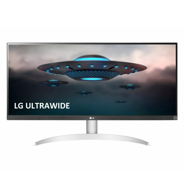 مانیتور ال جی مدل 29WQ600-W سایز 29 اینچ، رزولوشن Full HD، پنل IPS، نرخ بروزرسانی تصویر 100 هرتز، نسبت تصویر 21:9-Ultra Wide، یک پورت HDMI و یک پورت DisplayPort و یک پورت USB-C