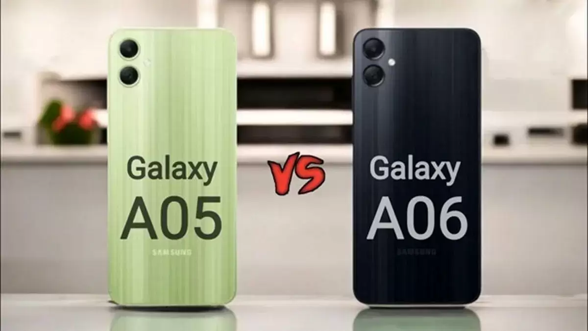 مقایسه کامل گوشی سامسونگ Galaxy A05 با Galaxy A06