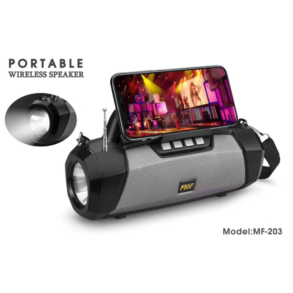 اسپیکر بلوتوثی قابل حمل اِم اِی اِف مدل MF-203