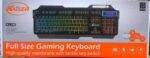 کیبورد گیمینگ KAISER مدل K-L740 با سیم RGB - تصویر 2