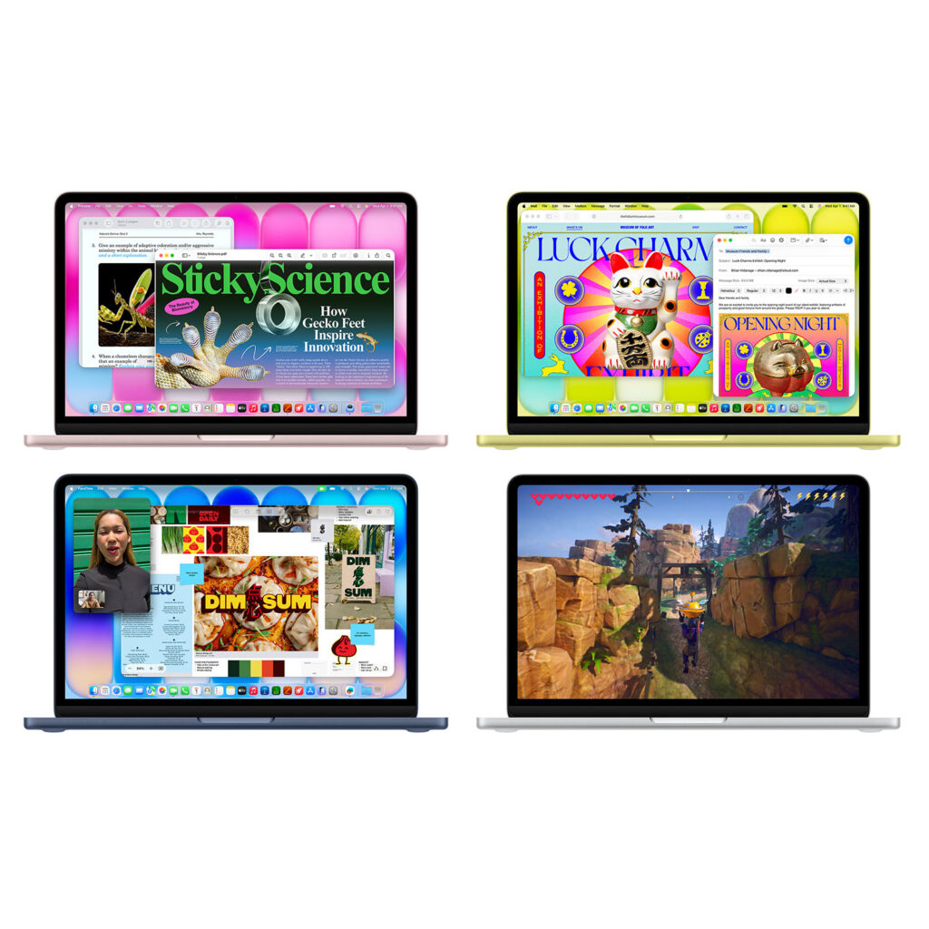 لپ تاپ 13 اینچی اپل مدل MacBook Neo LLA-A18 Pro-8GB Ram-256GB SSD