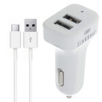 شارژر فندکی ارلدام مدل ES-131 به همراه کابل تبدیل USB